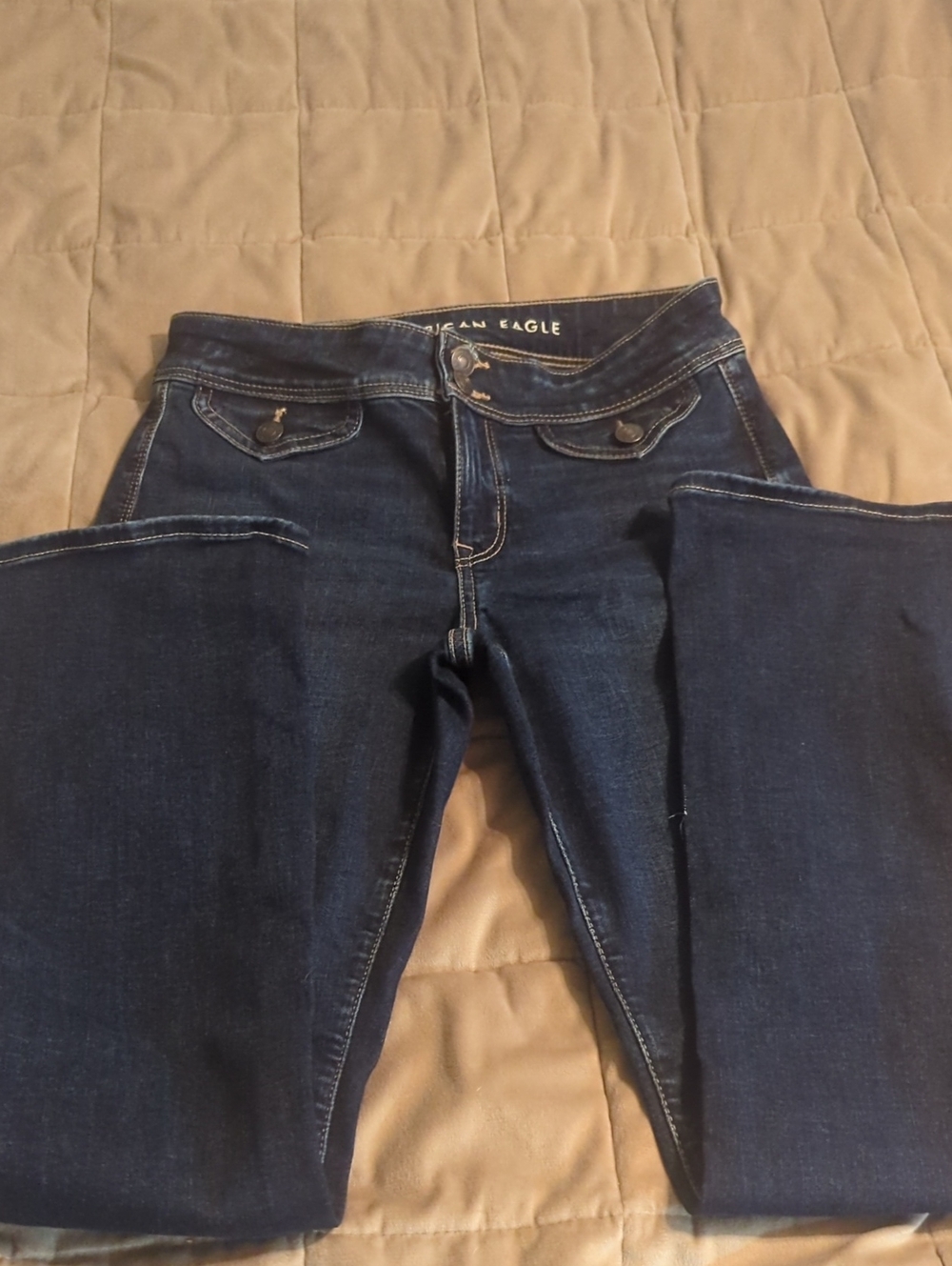 American Eagle Outfitters Dark Blue Women's Jeans NWOT